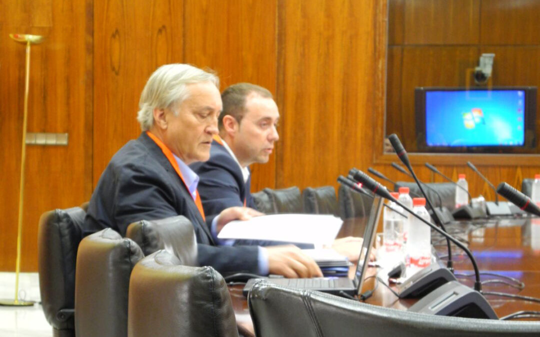 Intervención ante la Comisión de Educación del Parlamento de Andalucía